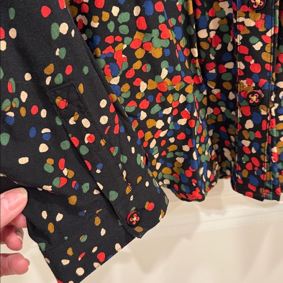 ♥️Flattering Anthropologie Maeve Multicolor Blouse♥️ - Picture 3 of 6